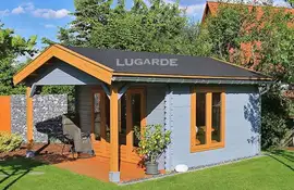 Lugarde | Maatwerk blokhut met overkapping B60