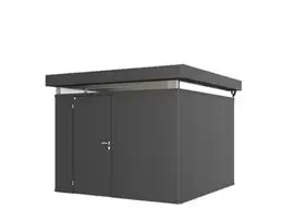 Biohort | Berging CasaNova 3 x 3 | Deur Linksdraaiend | Donkergrijs-Metallic