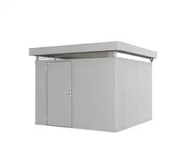 Biohort | Berging CasaNova 3 x 3 | Deur Linksdraaiend | Zilver-Metallic