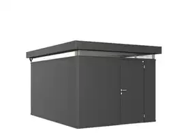Biohort | Berging CasaNova 3 x 4 | Deur Rechtsdraaiend | Donkergrijs-Metallic