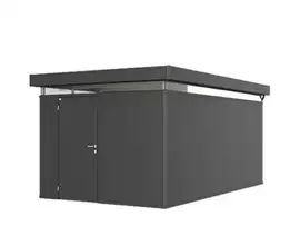 Biohort | Berging CasaNova 3 x 5 | Deur Linksdraaiend | Donkergrijs-Metallic