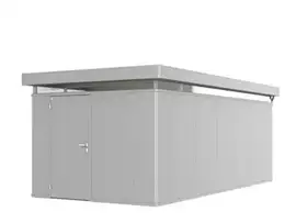 Biohort | Berging CasaNova 3 x 6 | Deur Linksdraaiend | Zilver-Metallic