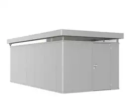 Biohort | Berging CasaNova 3 x 6 | Deur Rechtsdraaiend | Zilver-Metallic