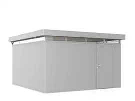 Biohort | Berging CasaNova 4 x 4 | Deur Rechtsdraaiend | Zilver-Metallic