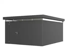 Biohort | Berging CasaNova 4 x 5 | Deur Linksdraaiend | Donkergrijs-Metallic