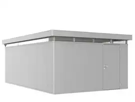 Biohort | Berging CasaNova 4 x 6 | Deur Rechtsdraaiend | Zilver-Metallic