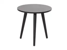 Hartman | Bijzettafel Sophie Studio HPL Ø45 x 40(h) cm | Carbon Black