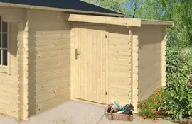 Tuindeco | Aanbouw 44 Tuinhuis | Onbehandeld