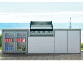 Beefeater | Buitenkeuken Element Harmony 4 Brander | Double Fridge, Sink & Tap Pack Modules Only