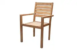 Fonteyn | Stapelstoel Bongo | Teak