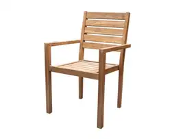 Fonteyn | Stapelstoel Bongo | Teak
