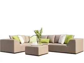 Buddha Loungeset Sunbrella Fonteyn