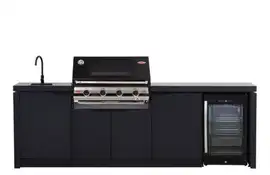 Beefeater | Buitenkeuken module Cabinex voor Signature 4-burner Standard Pack c/w 3000E Series BBQ & Cabinex Fridge