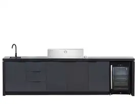 Beefeater | Buitenkeuken module Cabinex voor Signature 6-burner Premium Pack c/w Proline Roaster BBQ & Cabinex Fridge