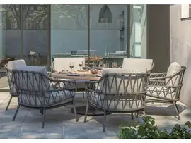 4 Seasons Outdoor | Low-Diningset Calpi