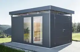 Biohort | Glaselement CasaNova | Zilver-Metallic
