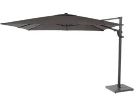 4 Seasons Outdoor | Parasol Horizon Premium 300 x 300 cm | Antraciet