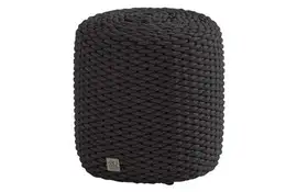 4 Seasons Outdoor | Poef Muffin Ø 40 cm | Antraciet