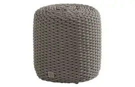 4 Seasons Outdoor | Poef Muffin Ø 40 cm | Mid Grey