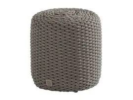 4 Seasons Outdoor | Poef Muffin Ø 40 cm | Mid Grey