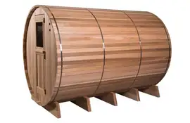 Fonteyn | Barrelsauna 7+3 ft. Grandview | Rustic