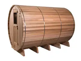 Fonteyn | Barrelsauna 7+3 ft. Grandview | Rustic