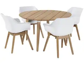 Hartman | Tuinset Sophie | Wit Teak