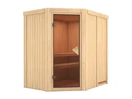 Karibu | Saja Sauna | Bronzeglas Deur