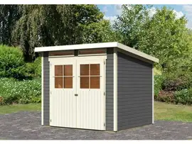 Karibu | Tuinhuis Glücksburg 4 | Terragrijs