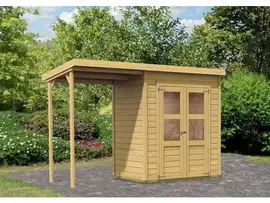 Karibu | Tuinhuis Merseburg 2 met Overkapping