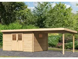 Karibu | Tuinhuis Torgau 5 met Overkapping 3,3