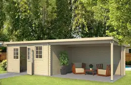 Outdoor Life Products | Tuinhuis+Overkapping Aida 760 x 275 | 5 Kleuren