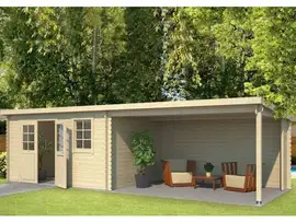 Outdoor Life Products | Tuinhuis+Overkapping Aida 760 x 275 | 5 Kleuren