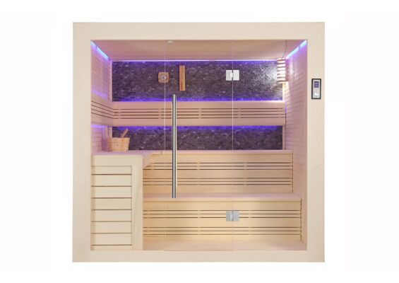 Fonteyn | Sauna Luxor 200 | Black Stone