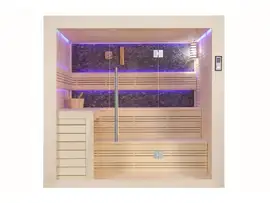 Fonteyn | Sauna Luxor 220 | Black Stone