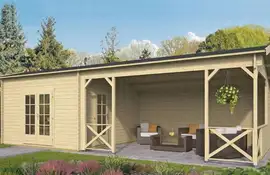 Tuindeco | Mokka Tuinhuis | Onbehandeld