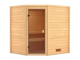 Karibu | Mia Sauna | Bronzeglas Deur