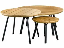 SUNS | Bijzettafel Simi | 3 Stuks