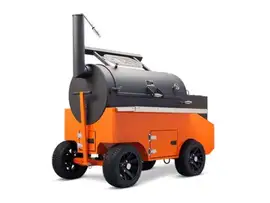 Yoder Smokers Cimarron on Cart 26"" | Showroommodel