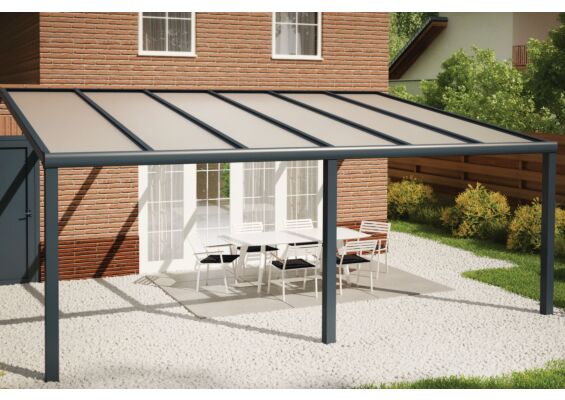 Fonteyn | Veranda Comfortline 606 x 400 cm RAL7016 Grijs