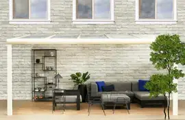 Fonteyn | Veranda Comfortline met Glas 606 x 300 | RAL9010