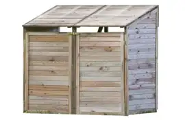 Tuindeco | Containerberging Dubbel | Hogedruk Geïmpregneerd