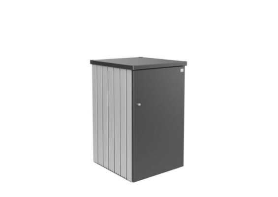 Biohort | Containerbox Alex Variant 1.3 | Zijwanden Zilver-Metallic en Dak Donkergrijs-Metallic