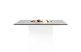 Cosi | Cosiloft 120 Relax Dining Table | Wit Frame  - Grijs Blad