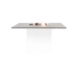 Cosi | Cosiloft 120 Relax Dining Table | Wit Frame  - Grijs Blad