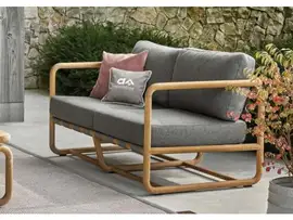 Apple Bee | Loungebank 2-zits Dolce | Grey