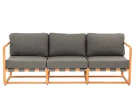 Apple Bee | Loungebank 3-zits Dolce | Grey