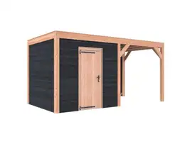 Outdoor Life Products | Tuinhuis + Overkapping Douglas Z-ZR-500 x 250 | Sym