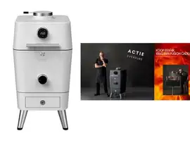 Everdure | Houtskool BBQ 4K | Wit | Incl. Afdekhoes