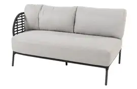 4 Seasons Outdoor | Loungebank Fabrice 2-zits Rechts